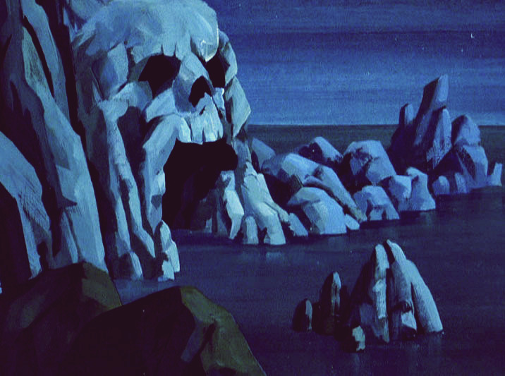 3CC0__'s tweet image. Scooby-Doo Background Paintings (1969)