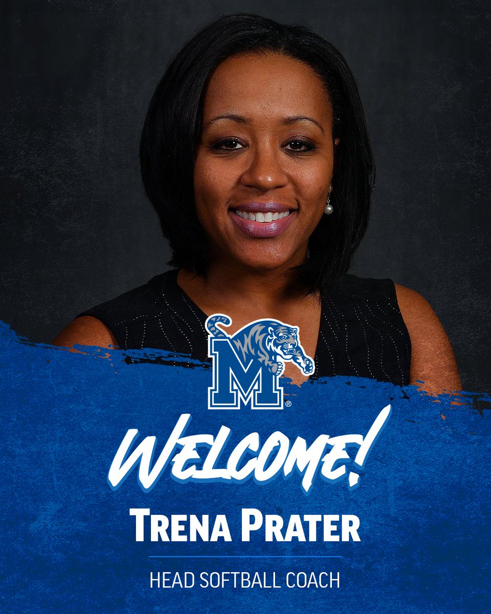 Memphis Tigers (@tigersathletics) on Twitter photo We are excited to announce Trena Prater as the newest head coach of Memphis Softball!
Welcome to the Tiger family, <a href="/TrenaPrater/">Trena Peel-Prater</a> โ๏ธ๐ฏ
๐ฐ gotigersgo.me/3M1gXaM We are excited to announce Trena Prater as the newest head coach of Memphis Softball!
Welcome to the Tiger family, <a href="/TrenaPrater/">Trena Peel-Prater</a> โ๏ธ๐ฏ
๐ฐ gotigersgo.me/3M1gXaM