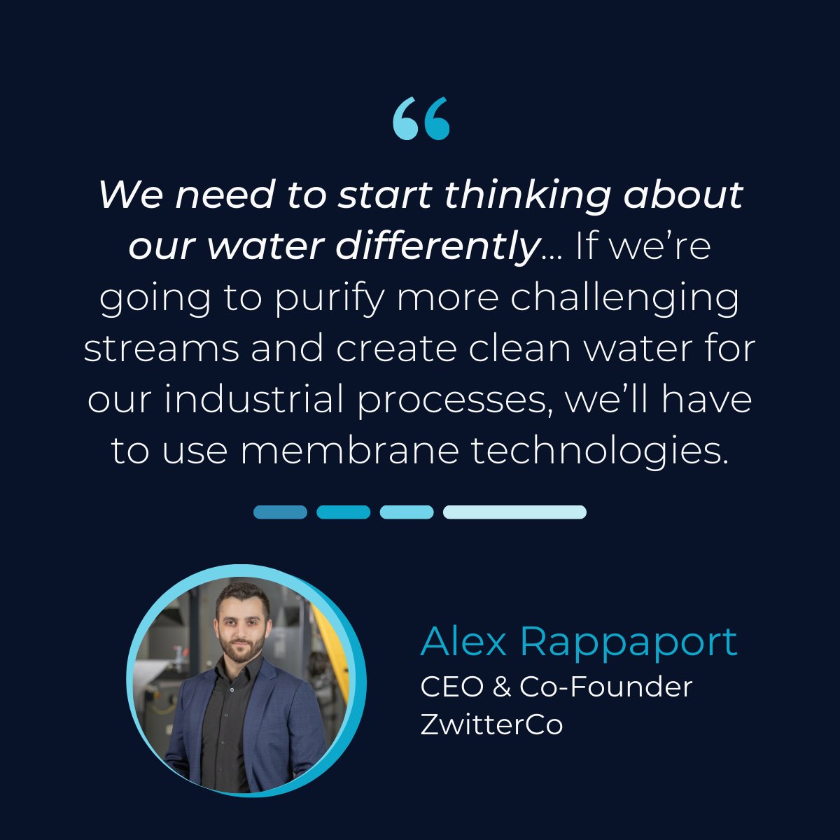 🌎The World Health Organization estimates that by 2030, we could be facing a 40% global freshwater shortfall. 
⏳More than 2 billion people around the world are living in cities that could be facing Day Zero events in the next ten years.
Watch the video➡️ bit.ly/3LLpcYn