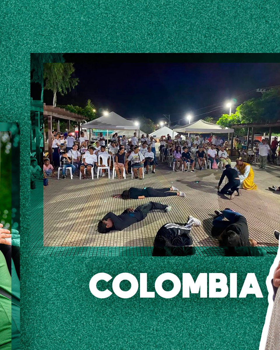 ElEvangelioC's tweet photo. Este es el mensaje de fe y esperanza que seguimos llevando a las naciones. Estamos sembrando valores 💚 somos #ElEvangelioCambia https://t.co/vV8aqrAnzs