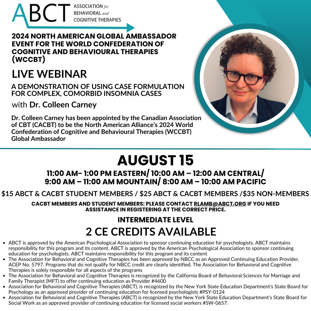 Association for Behavioral and Cognitive Therapies tweet media