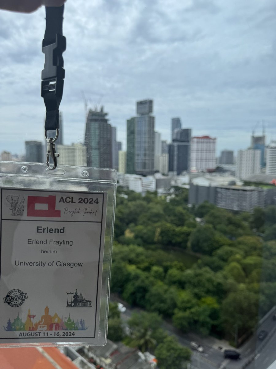 Several of us from the <a href="/TerrierTeam/">TerrierTeam</a> have made our way to Bangkok, Thailand for #ACL2024. We’ve even found some alumni here as well! <a href="/9meo/">9MeO</a> <a href="/wangxieric/">Xi Wang</a>