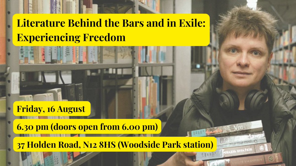 PEN Belarus (@pen_belarus) on Twitter photo Join us and <a href="/skarynauka/">Belarusian Library</a> in London for a conversation with <a href="/niadbaj/">Taciana Niadbaj</a>, poet & PEN Belarus President, discussing free, imprisoned, and exiled Belarusian writers. We will read their works during the event.
Languages: English & Belarusian.
📸Photo: Alisa Hančar, reform.news Join us and <a href="/skarynauka/">Belarusian Library</a> in London for a conversation with <a href="/niadbaj/">Taciana Niadbaj</a>, poet & PEN Belarus President, discussing free, imprisoned, and exiled Belarusian writers. We will read their works during the event.
Languages: English & Belarusian.
📸Photo: Alisa Hančar, reform.news