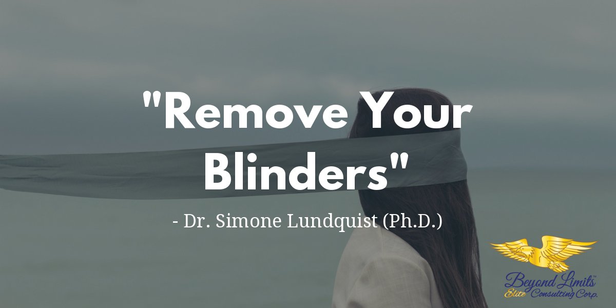 Remove Your Blinders CLICK LINK TO READ MORE... simonelundquist.com/relationships/… #relationships