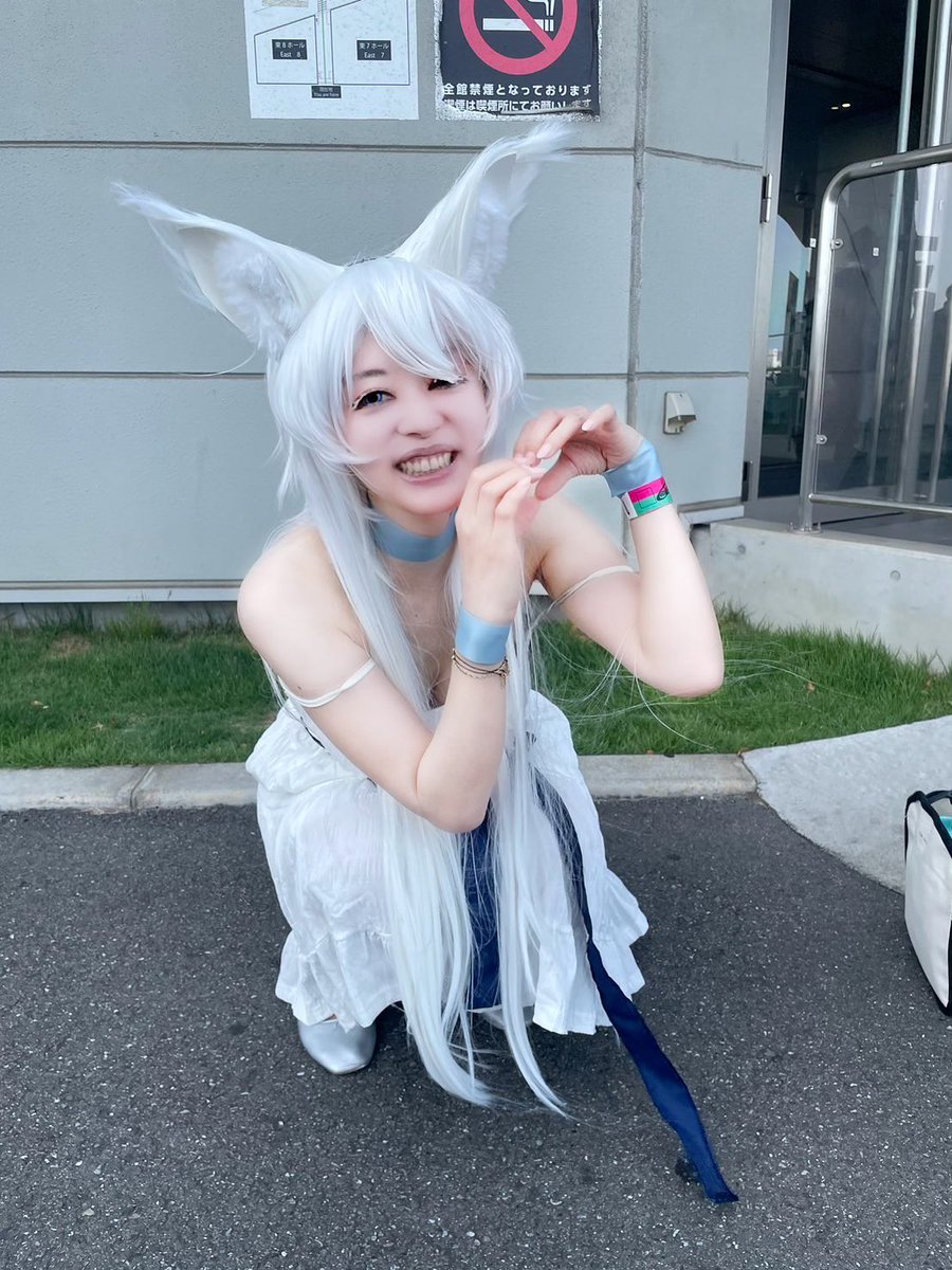 1027Ayam's tweet photo. まさかの原作者さんよりlike!もろた!リースたんの可愛さうまくできなくてしょんぼりしてたのですが、伝われ好きな気持ち!ということで。#104C #コスプレ #lv2チート #フェンリース https://t.co/2wtPjPEeEQ