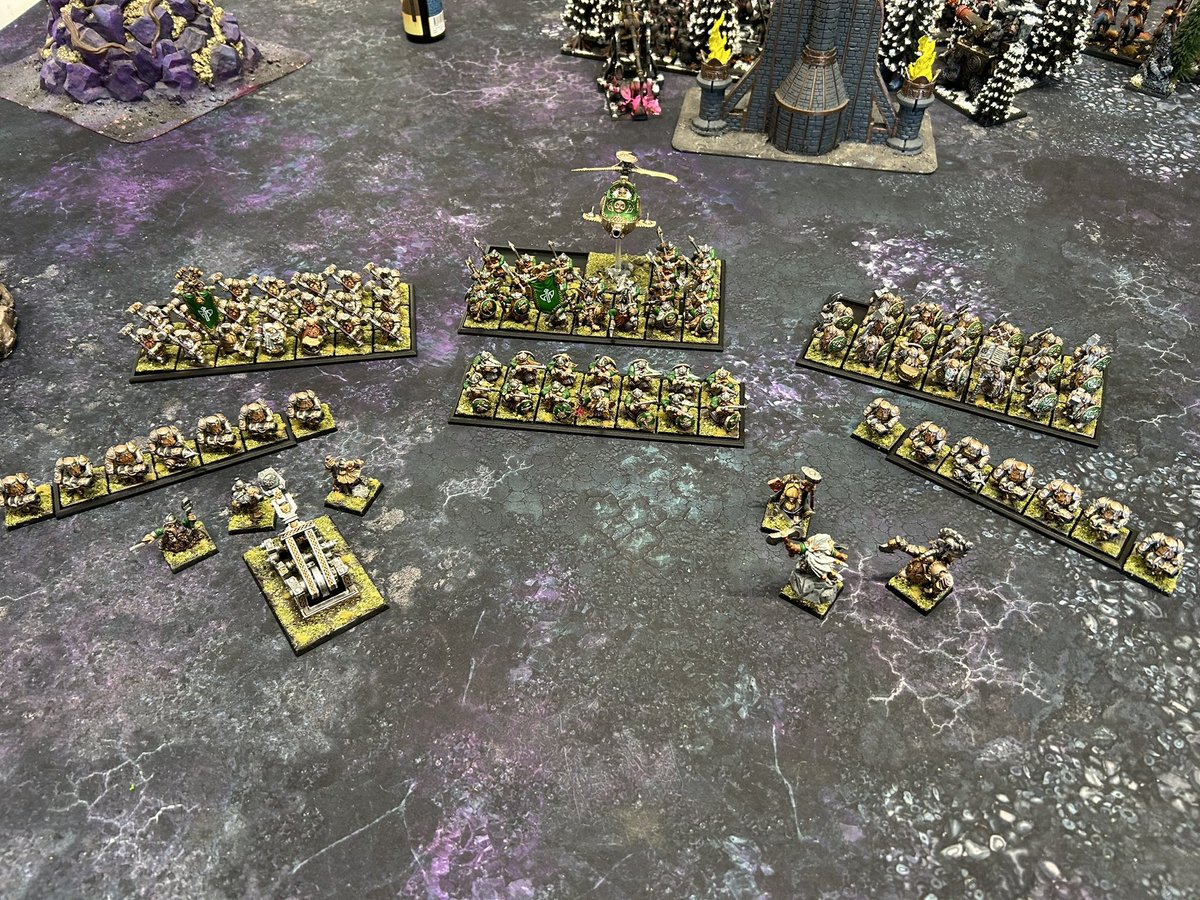 paulcoram1's tweet photo. Had a great time @tSNArena playing old world this weekend. My third old tourney this year and by far my favourite. I came last with which meant I got a tiny trophy! @Sixdiceskills runs a great event with an amazing vibe! https://t.co/anexmPRFTm