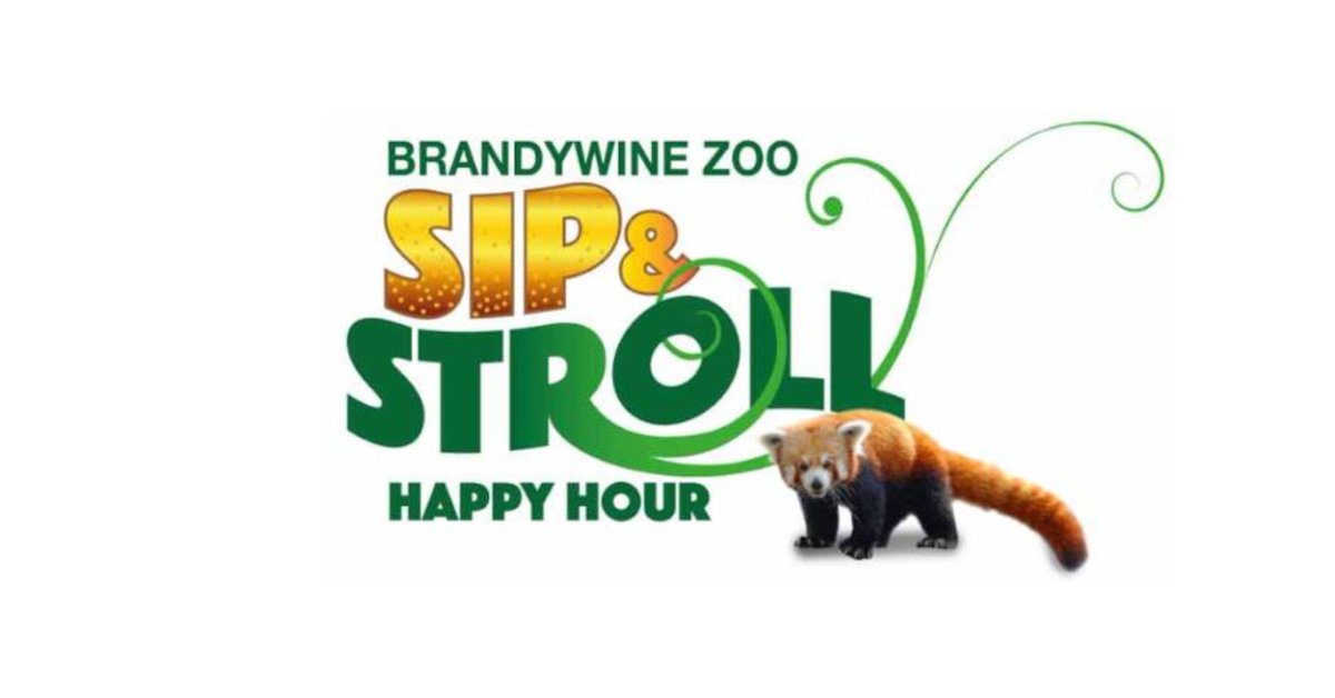 Sip &amp; Stroll has been rescheduled for August 14. See you there! brandywinezoo.org/sip-stroll/