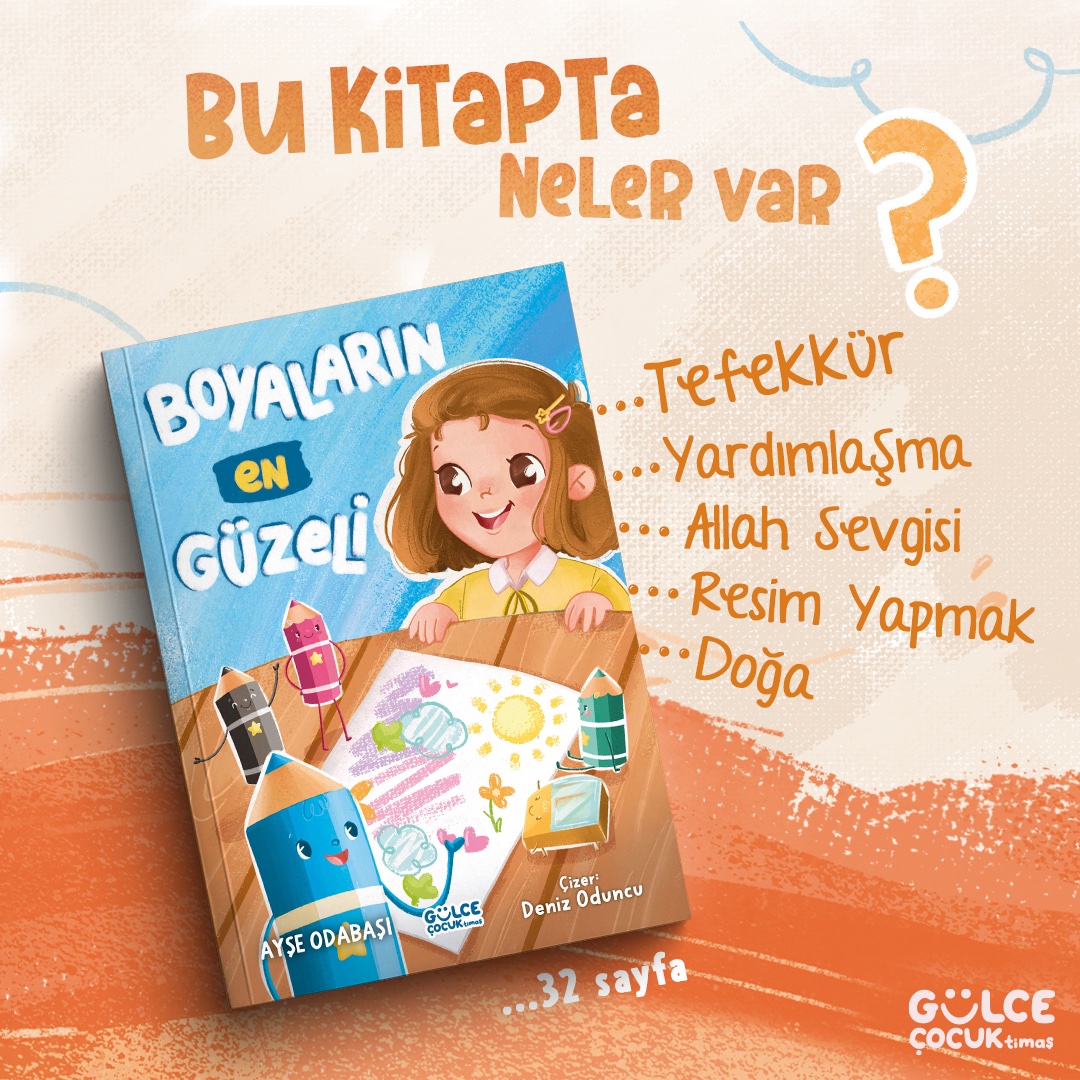 Boyaların En Güzeli kitabında neler var? 🤩