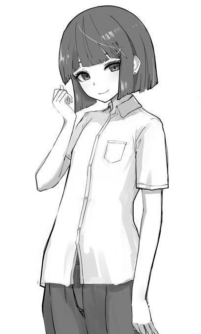 今作ってるものの主人公のイメージラフ
すごい間が開いたから難しいね
#男の娘
#オリジナル 