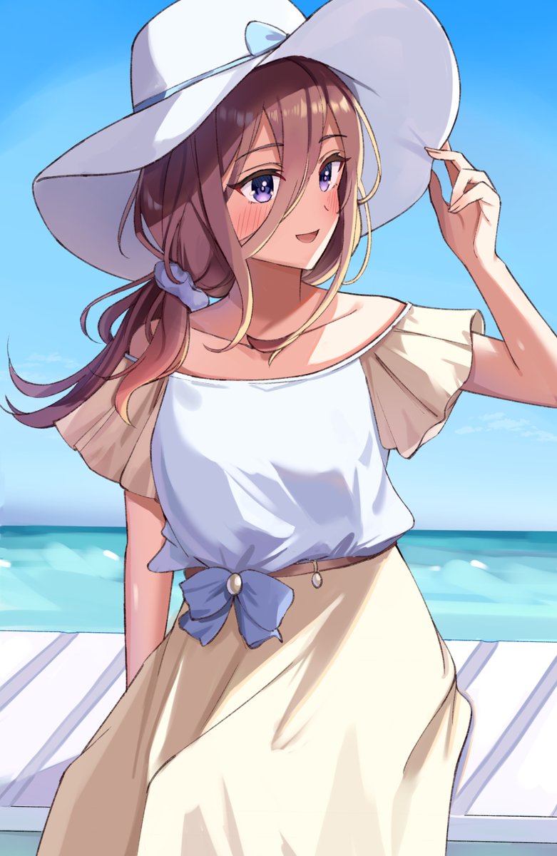 中野 三 玖 イラスト