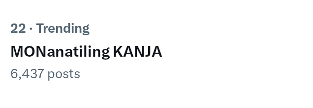 Ailhyyy's tweet photo. Trending kami sec @PBBabscbn 

MONanatiling KANJA https://t.co/f5dexJRA7S