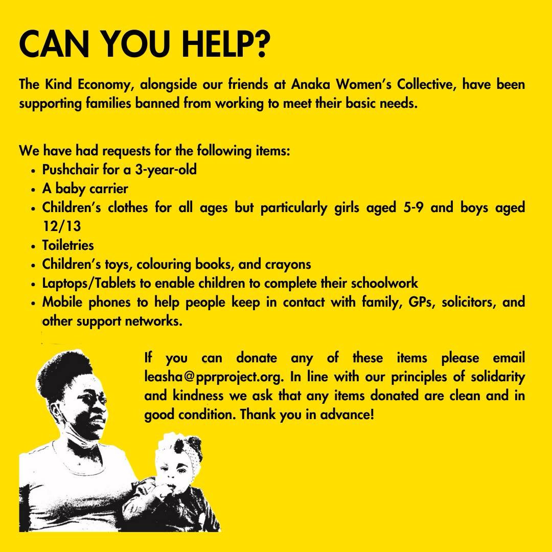 Can you help?

Families in need are looking for assistance with any of these items, clean and in good condition.

DM us if you can provide any of them! ✊