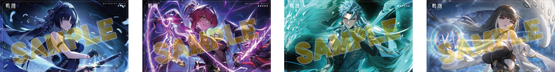 WW_meicyo_goods's tweet photo. 『鳴潮』animateフェア 2024が8月24日から開催決定！
https://t.co/hE6IfZ9gDA

●期間中 #鳴潮 関連のグッズを購入・予約内金2,200円(税込)毎にポストカード(全4種)を1枚プレゼント！
●アニメイト池袋本店、名古屋店、大阪日本橋店で開催 (通販は除く)
●スタンディの展示も
©KURO GAMES https://t.co/LxBS37AjZq