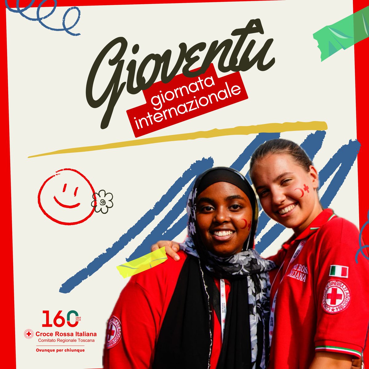 🎯 “I giovani sono un pilastro del nostro Volontariato. Noi crediamo fortemente in loro, nel loro presente e nel futuro”, così Fabio Giovannini, Vicepresidente Regionale e Rappresentante dei Giovani CRI Toscana, in occasione della Giornata della Gioventù. #InternationalYouthDay