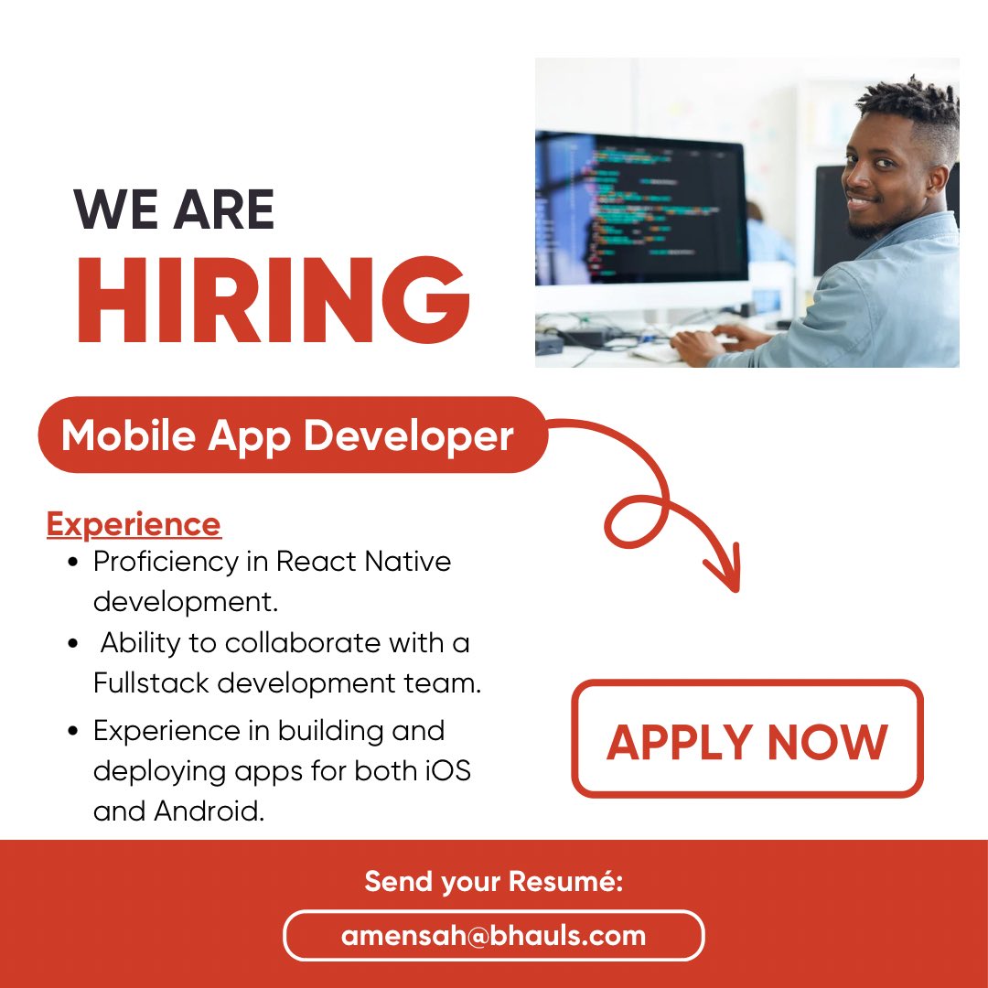 _letcodeit's tweet image. We are Hiring….. 🤝
Please share for a friend. Dm for more information if interested….