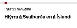 Lýstu sumrinu 2024 í Reykjavík í einni fyrirsögn;
