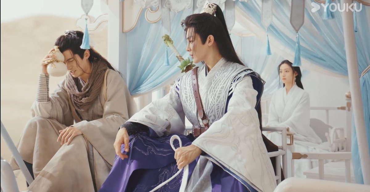 zhangleeryan's tweet photo. Part 1.3 : TWT took away YDZ and YAS. 

Ft YY &amp; BDJ
________________________________
#Junyu accepted BDJ offer to travel together.

His regrets.

Xunian Art.

#DashingYouth https://t.co/aVPzCLHZRY
