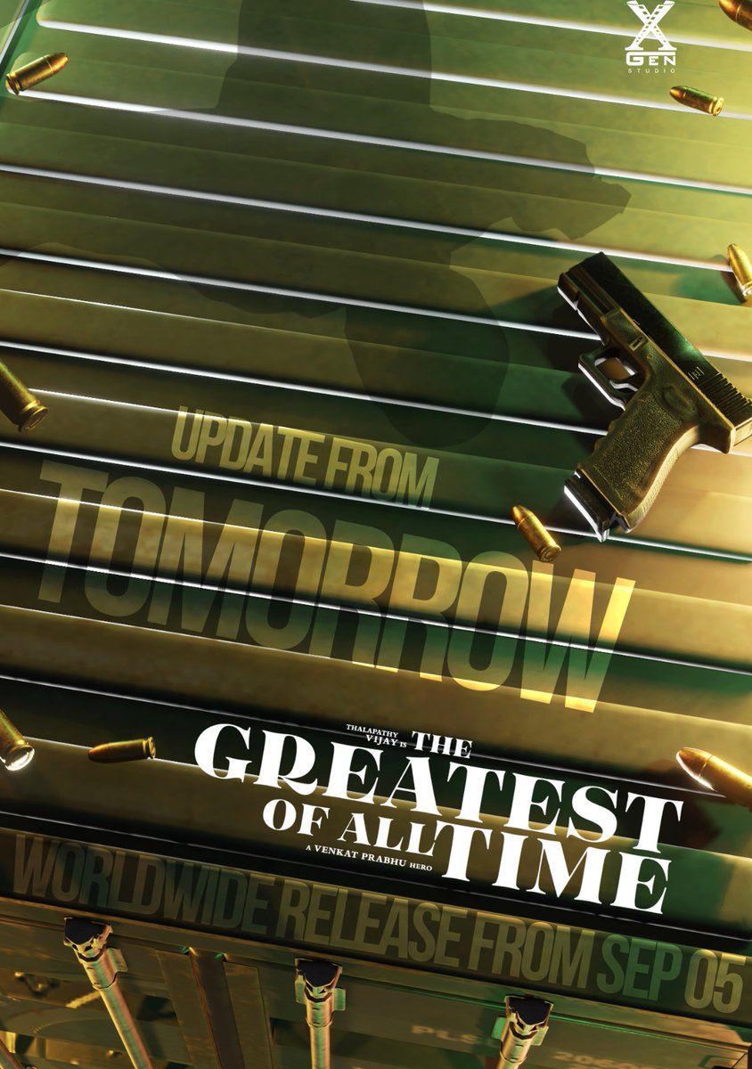 CREATIVE DESIGN FOR GOAT 💥
#GOATTrailer #GOATTheMovie #ThalapathyVijay