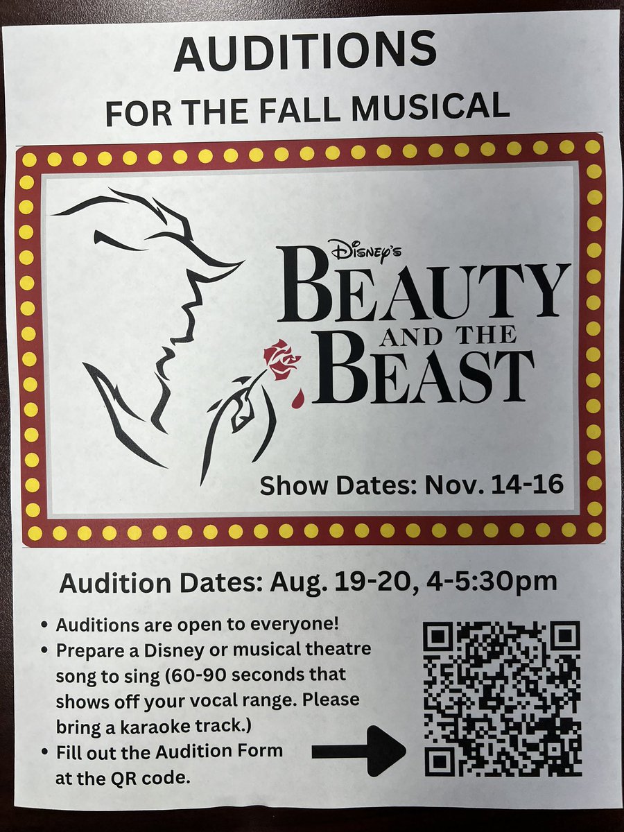 Beauty and the Beast <a href="/AHS_Leads/">Airport High School Eagles</a>