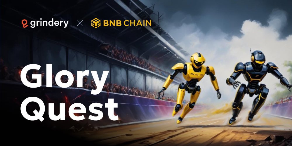 Grindery x <a href="/BNBCHAIN/">BNB Chain</a> Train Like a Champion Challenge is ending in 2 days!

Participate now for a chance to win over $250,000 in prizes, with $15,000+ for the top winners 🏆

Make sure to complete all the tasks in your Grindery Wallet! ASAP 🚀

Join now 👉 bit.ly/4c1x8iO
