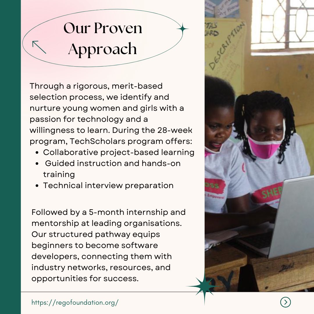 RegoFoundation's tweet photo. Happy International Youth Day!
This International Youth Day, we’re highlighting our TechScholars program, which opens doors to tech careers and entrepreneurial opportunities for young women and girls whose ambitions exceed their financial resources. #InternationalYouthDay #sdgs https://t.co/XvD4ROeqpA