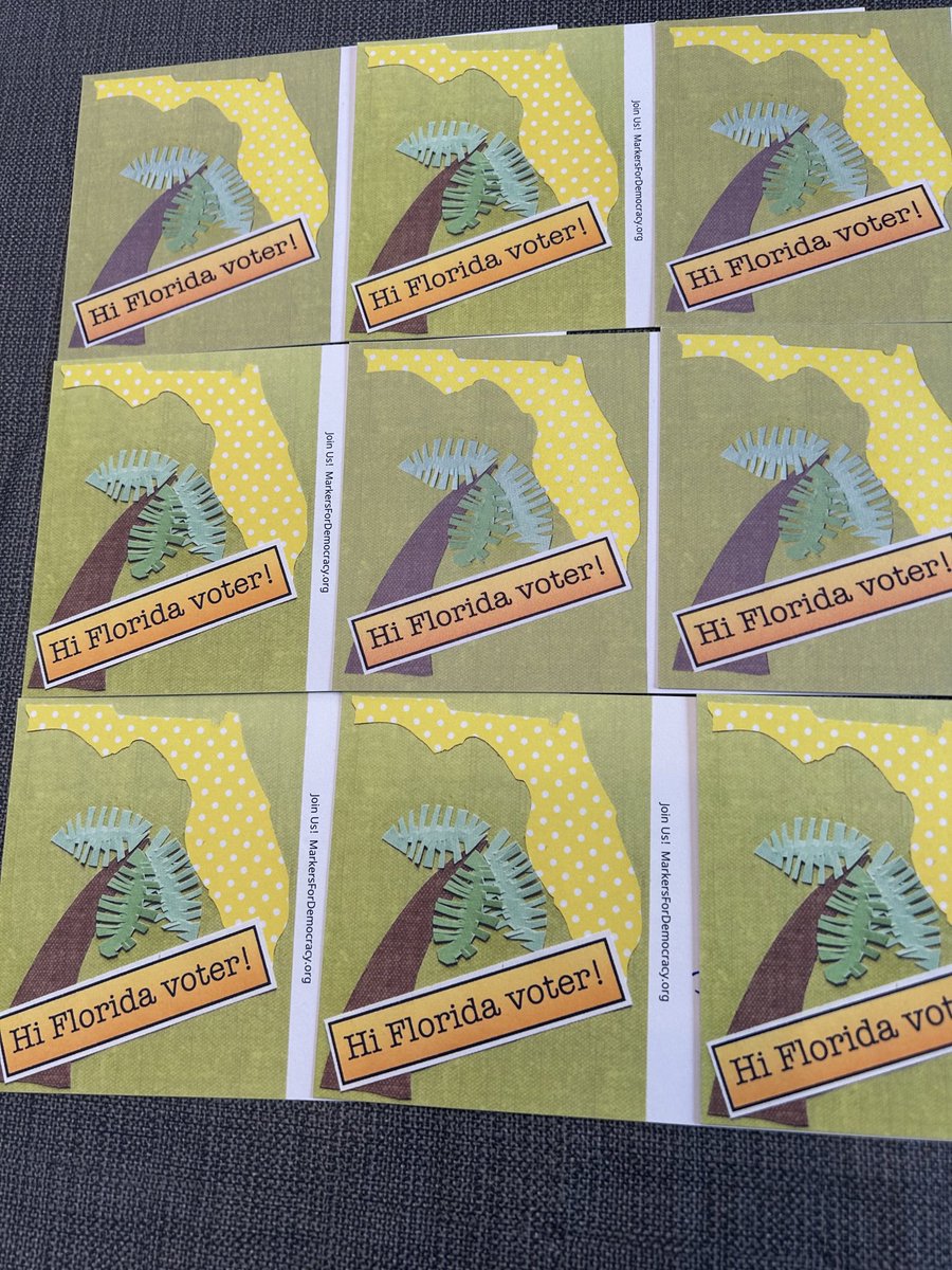 Great to see <a href="/LadyTVLWGamble/">Therese V. Wakefield-Gamble</a> on this list of recommended candidates!  Here are some of the #PostcardsToVoters I wrote for her this weekend. Write with us!  postcards.markersfordemocracy.org