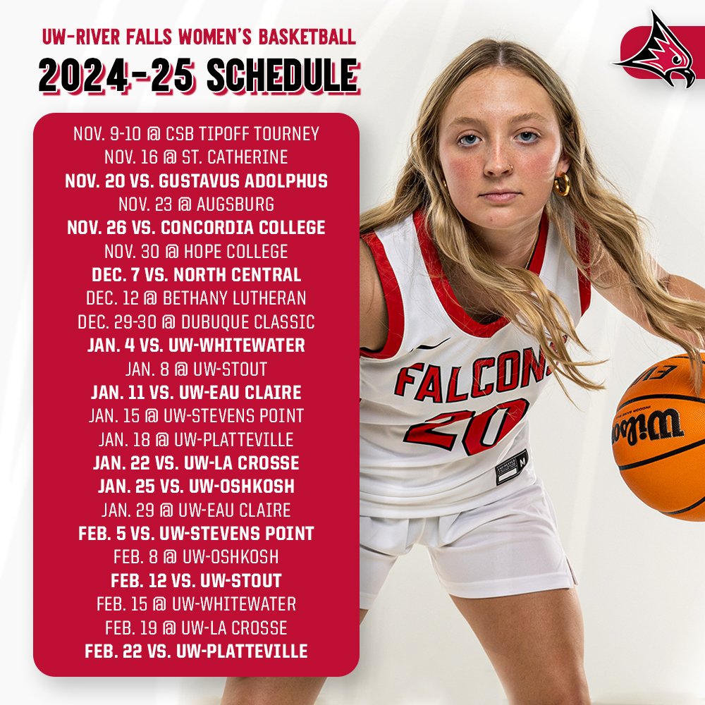 The 2024-25 @UWRFWomensBball campaign ‼️

🗓️ bit.ly/3RlX16k

#FFT