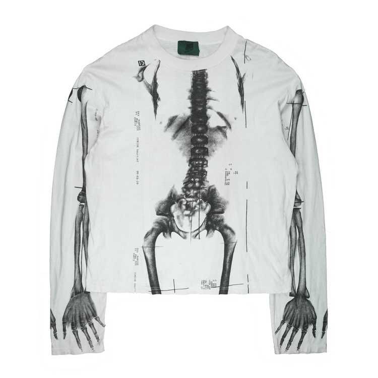 Jean Paul Gaultier: Black and White X-Ray Long Sleeve Shirt (1990)