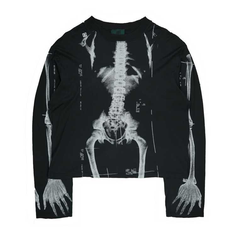 Jean Paul Gaultier: Black and White X-Ray Long Sleeve Shirt (1990)