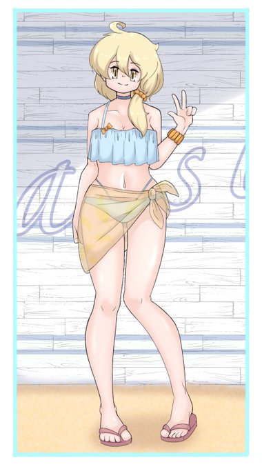 うちのこ水着案 