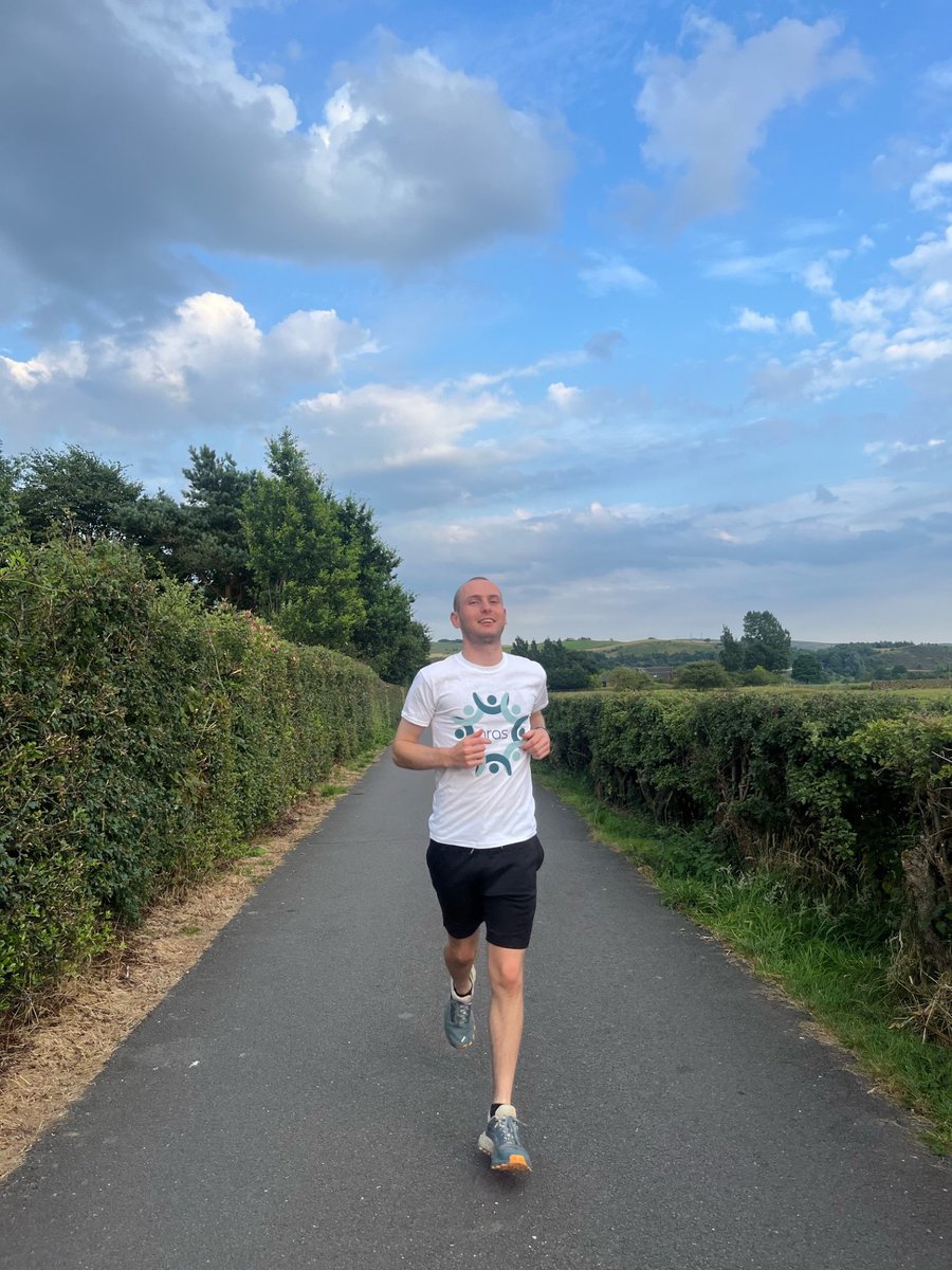 The lovely James has chosen to support both NRAS and Andy's Man Club with his challenge of running the width of Wales🏃. If you're local do keep an eye out for him on 14/09 or why not cheer him on his final approach to Aberystwyth South Beach! 

You can sponsor James here: