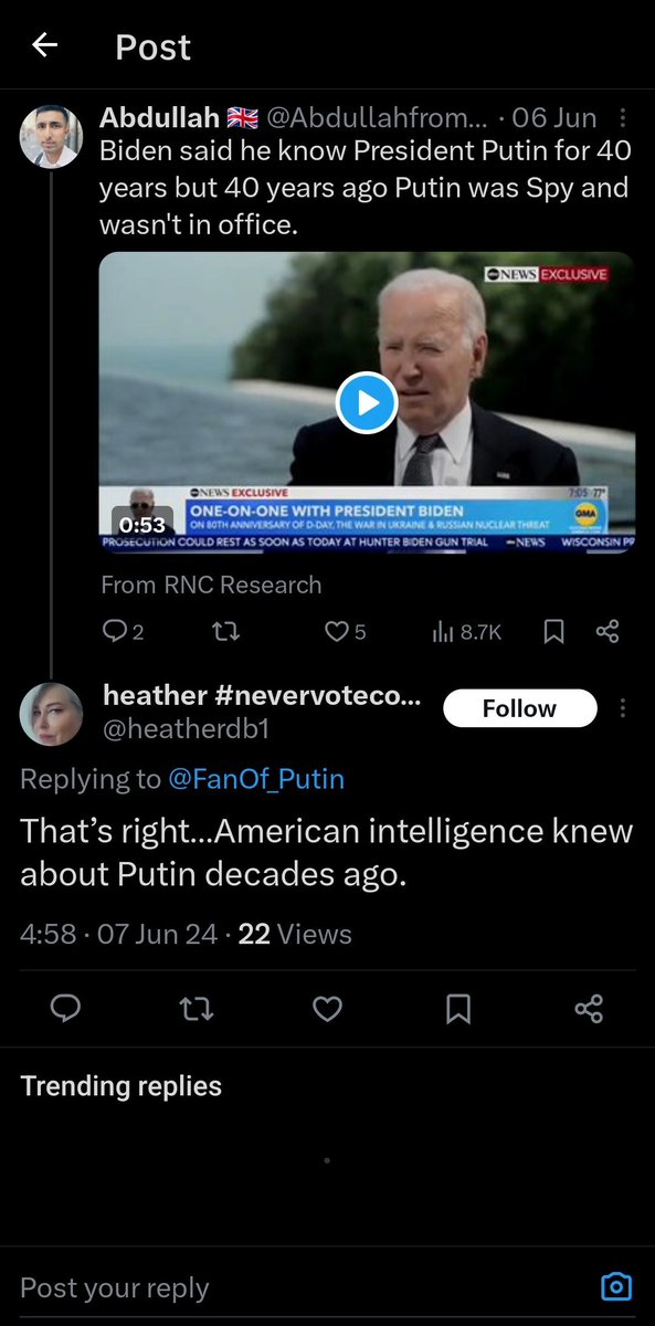 jneill's tweet photo. 🚨 BE AWARE @AbdullahfromUk is a fake ❗
It's a pro-Putin account, not the actual hero of Leicester Square.
Until the stabbings today the handle was @FanOf_Putin https://t.co/kvvpOUgKtZ