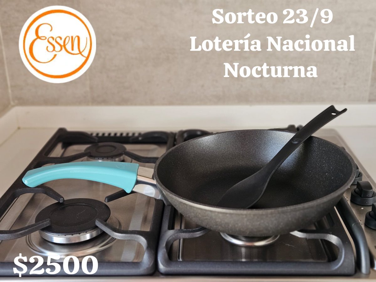 clauluniale2's tweet photo. #sorteo de ClauEssenDevoto #sartencheff #Essen 🍀
Pedime tu número y Abonas por #MercadoPago $2500
#sorteo # primavera 🌸 #Essen
Fecha 23/9 #LoteriaNacional #Nocturna 🌙
ClauEssenDevoto #emprendedora #Essen directo de fabrica
📲 1141473671 https://t.co/rv7qburcby