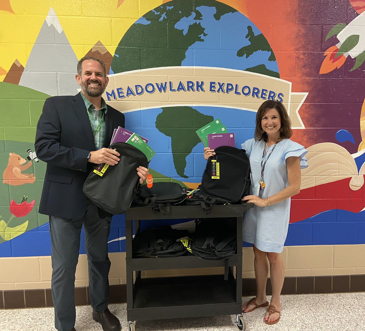 Meadowlark Elem. (@meadowlarkws) on Twitter photo Thank you Winston Salem Police Department for your generous donation! Our students will appreciate these donated book bags and school supplies! <a href="/wsfcs/">WS/FC Schools</a> Thank you Winston Salem Police Department for your generous donation! Our students will appreciate these donated book bags and school supplies! <a href="/wsfcs/">WS/FC Schools</a>