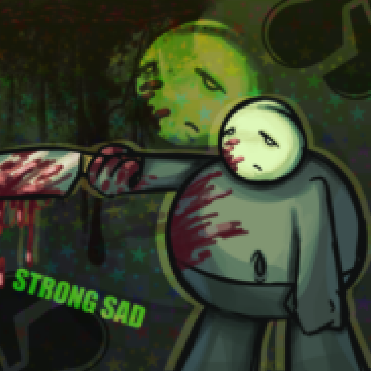 ZeraSakyura's tweet photo. โ ๏ธ blood
.
.
.
.
i had fun coloring this yaayyy
#homestarrunner #homestarrunnerfanart #strongsad https://t.co/YT8uBVA7r7