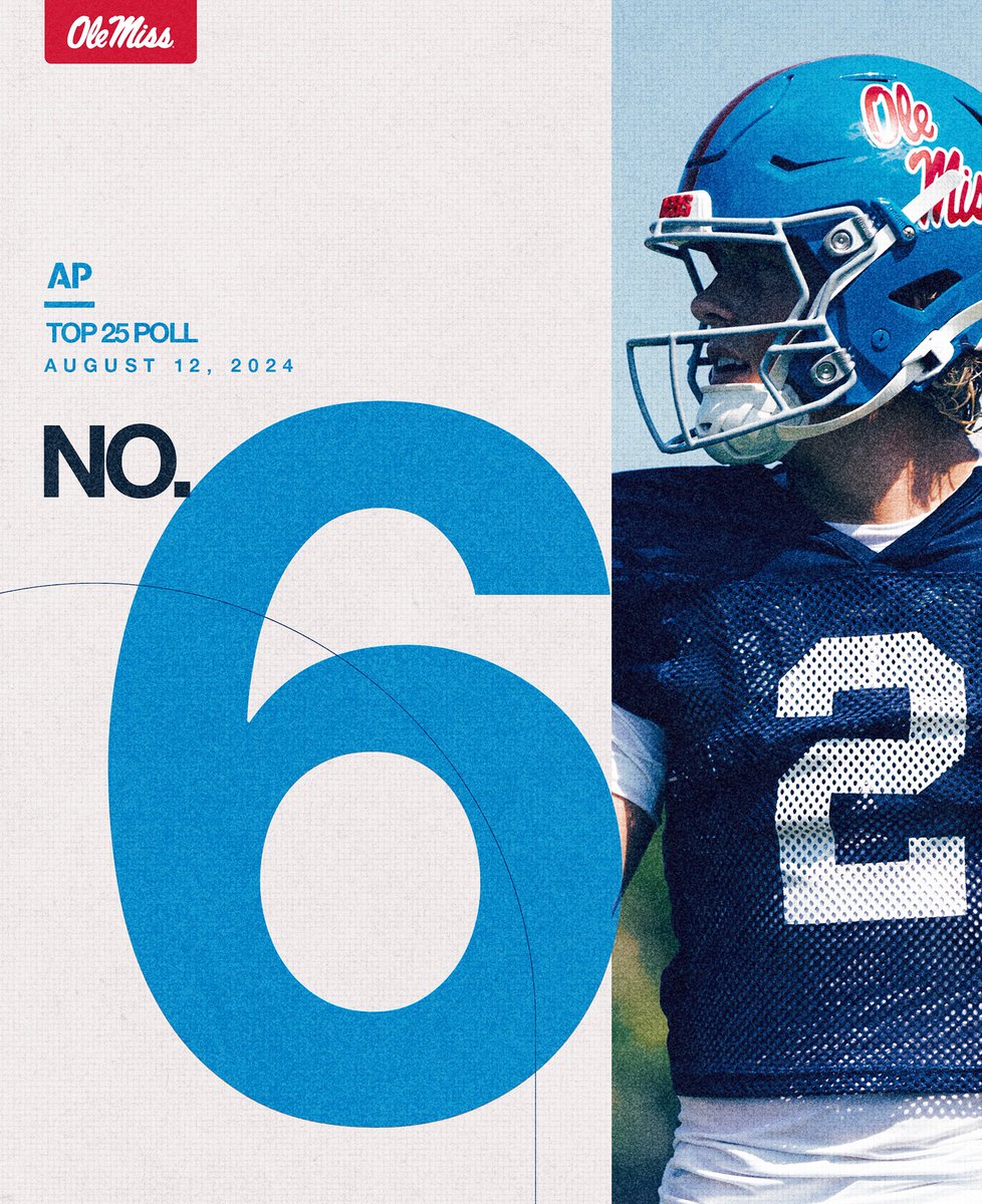 Preseason AP Poll 🚫🐀☠️

#HottyToddy