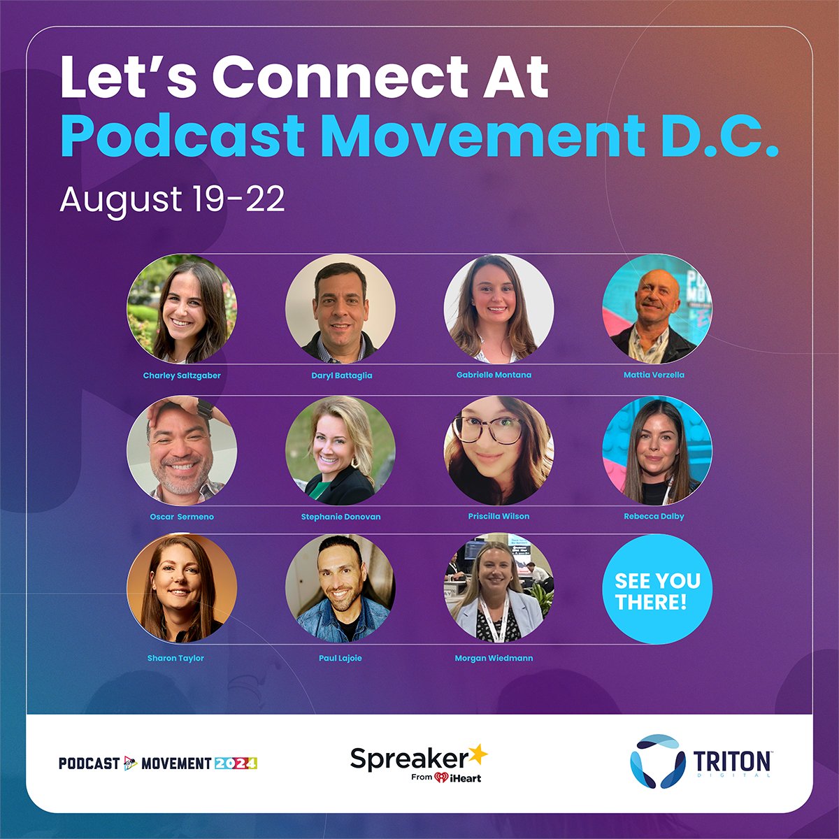 Triton Digital (@tritondigital) on Twitter photo 1 more week till the Triton team takes on <a href="/PodcastMovement/">Podcast Movement</a>!
Let's meet to connect on podcasting, audience measurement, brand suitability, contextual targeting, monetization, and all things audio.
info.tritondigital.com/podcast-moveme…
#PodcastMovement2024 1 more week till the Triton team takes on <a href="/PodcastMovement/">Podcast Movement</a>!
Let's meet to connect on podcasting, audience measurement, brand suitability, contextual targeting, monetization, and all things audio.
info.tritondigital.com/podcast-moveme…
#PodcastMovement2024