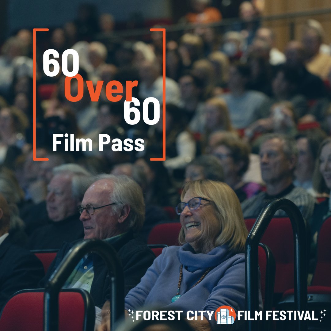 🎟️ (SPECIAL DEAL)!  Our Rush Pass for $60 if you are over 60 years old is a trimmed version of the All Films Pass.  

Tickets for sold out shows are NOT guaranteed but if it's not sold out - we'll have a seat for you!

🌟Passes go on Sale on August 15th for a limited time!