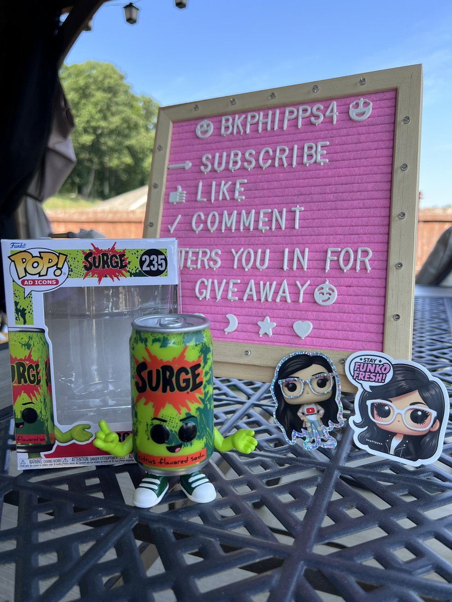 KristinaPhipps's tweet image. Today’s #funkomailcall Ad Icons Surge Can Did yall like this citrus drink? I collect coca cola funko pops. @CocaCola created Surge 1997-2003 #funko #funkopop #unboxingfunko #openingfunkopops #funkofamily #funkocollector #Funkocommunity #funkos #unboxingvideo​⁠​⁠ #mailcall