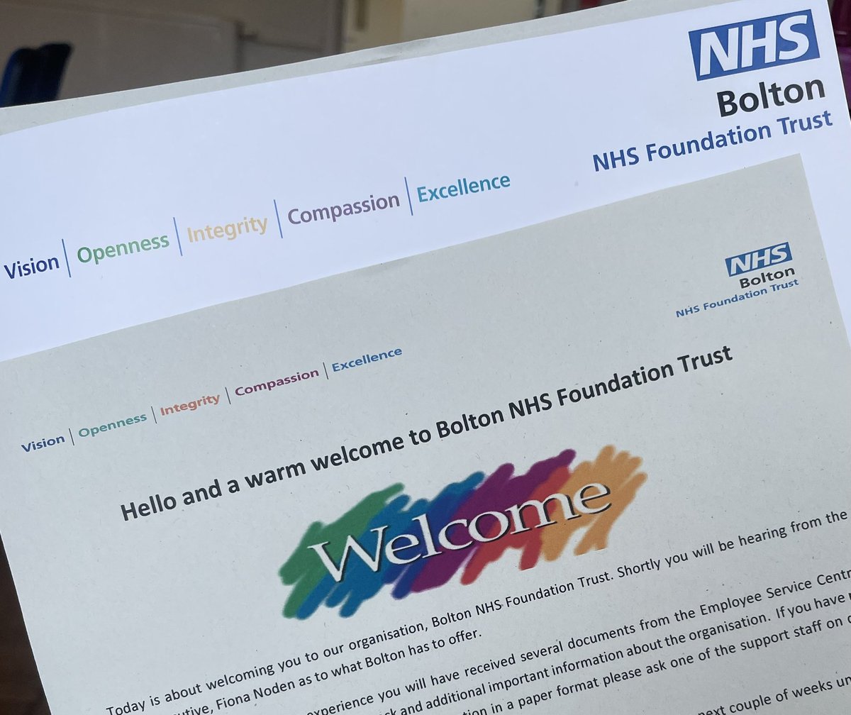 Toni Singleton 🐝 (@tonitoni80) on Twitter photo Feeling positive - New Monday New start! Warm welcome and induction day 🙌🏻<a href="/boltonnhsft/">Bolton NHS Foundation Trust</a> Feeling positive - New Monday New start! Warm welcome and induction day 🙌🏻<a href="/boltonnhsft/">Bolton NHS Foundation Trust</a>