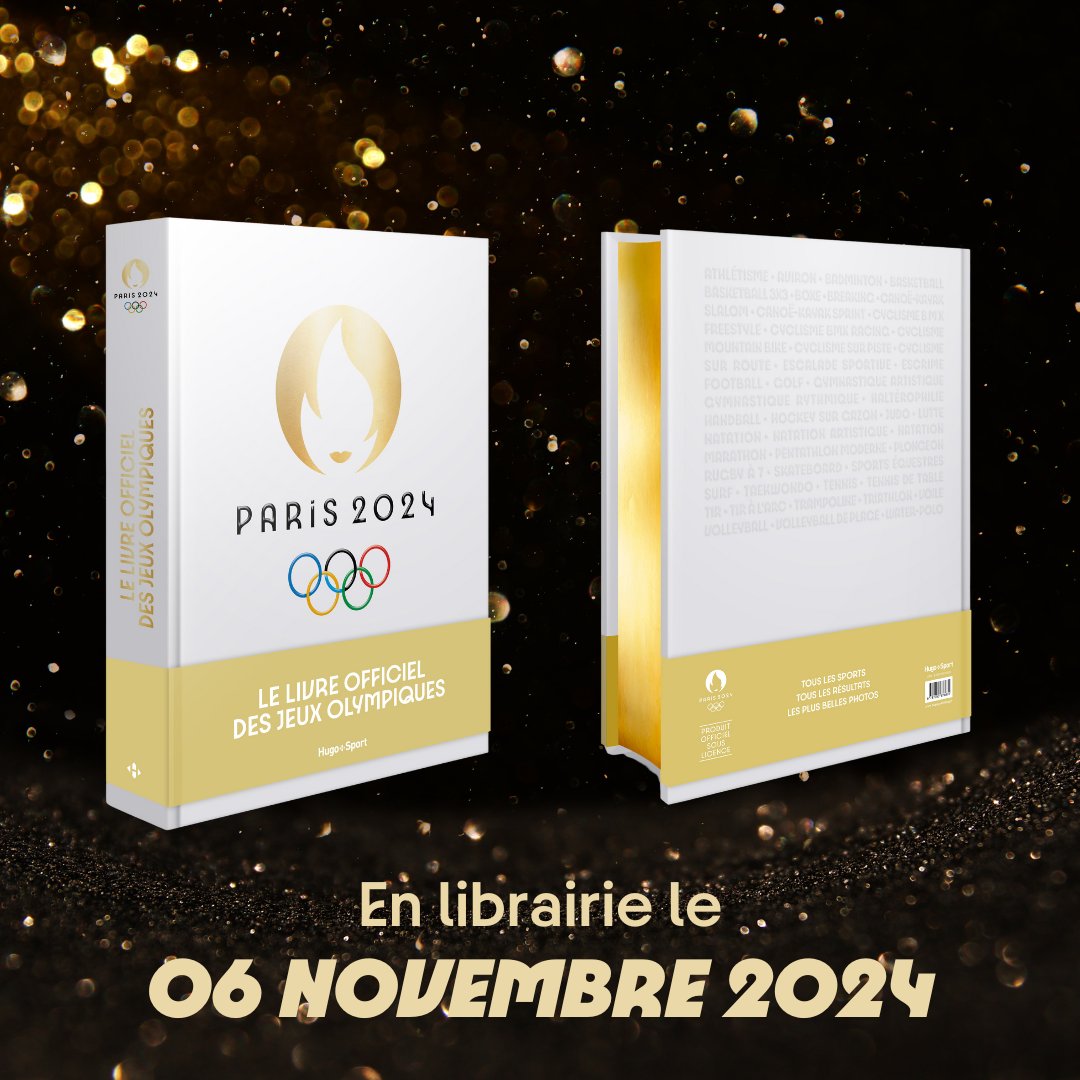 Et voici donc la couverture !
Effet de dorure sur le logo et sur le côté des pages. 
44,95€. 320 pages. Plus de 500 photos. On parlera du relais de la flamme, de la cérémonie d'ouverture, des 45 disciplines...