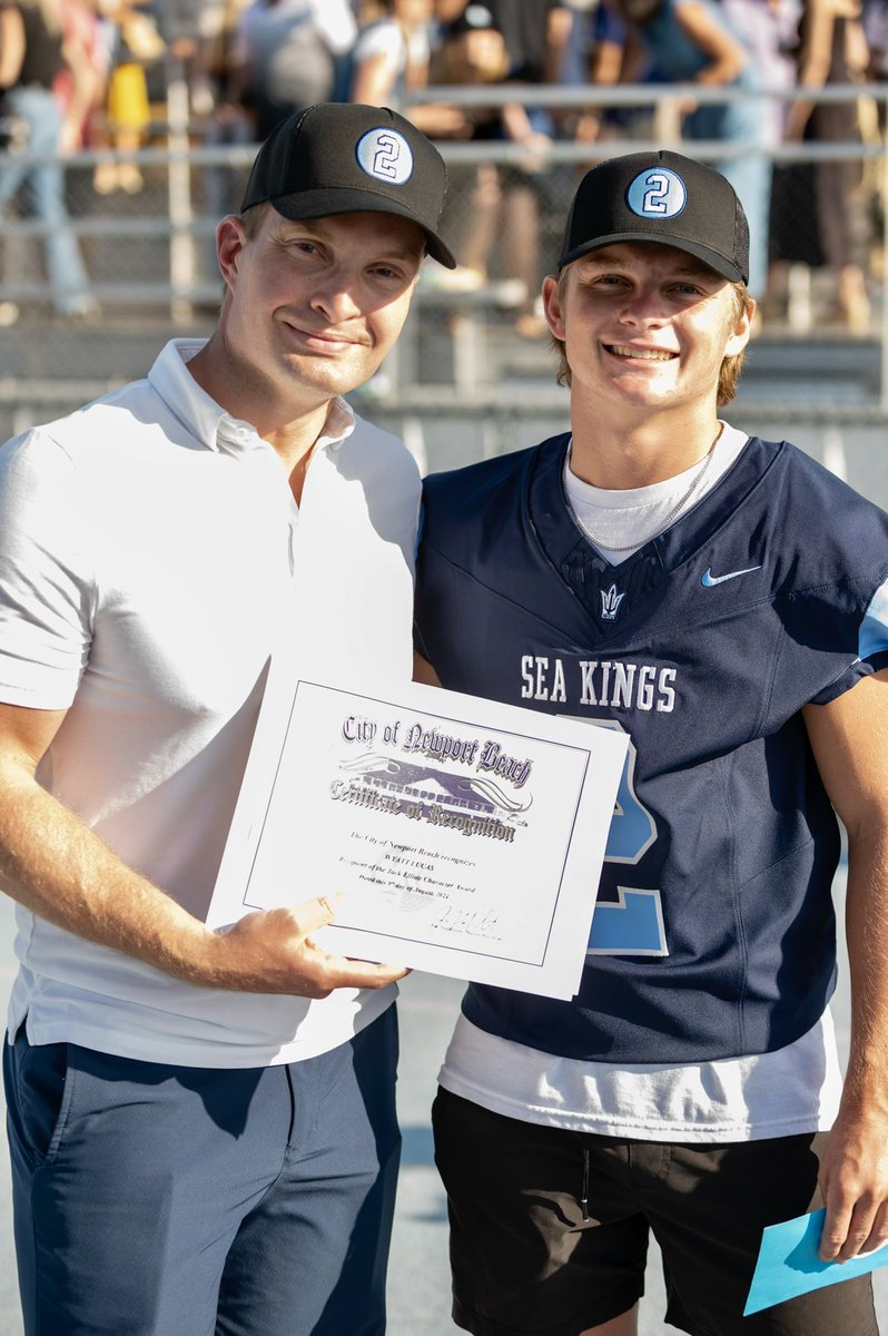 Congratulations to Wyatt Lucas on being the 2024 recipient of the Jack Elliott Character Award. Wyatt joins an esteemed group of young men to honor Jack’s legacy by wearing the #2 jersey.