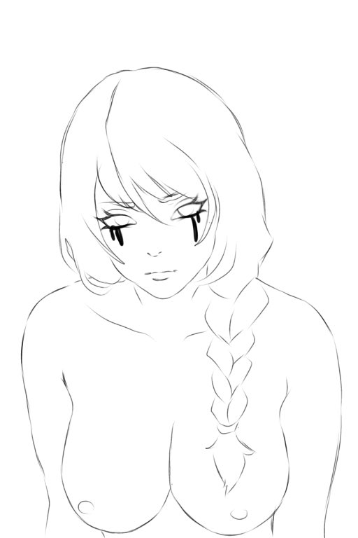 siighhh first nsfw art here 😔😔