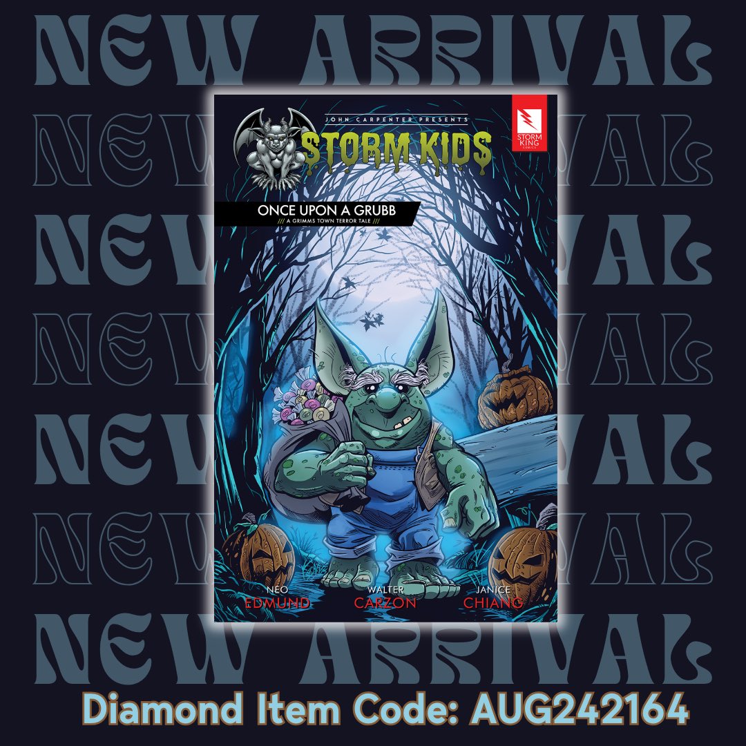 INCOMING! More GRUBB! This October! 🎃⚡️✨
Diamond Item Code: AUG242164