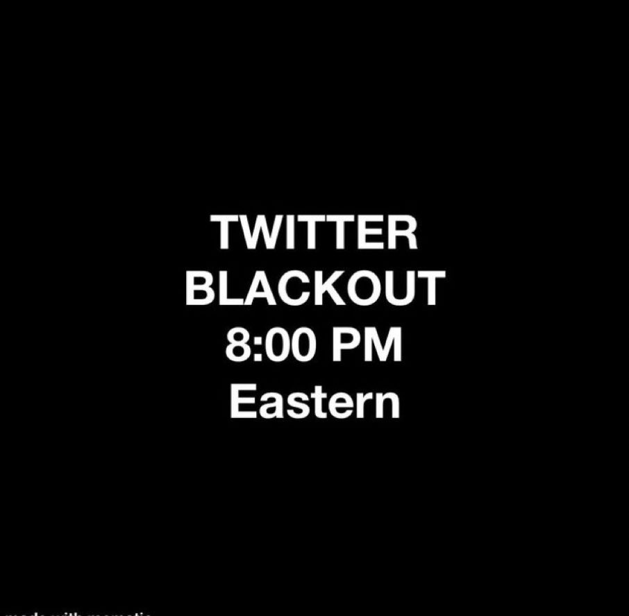 Don’t give Trump and Elon Musk attention they don’t deserve. #TwitterBlackout
