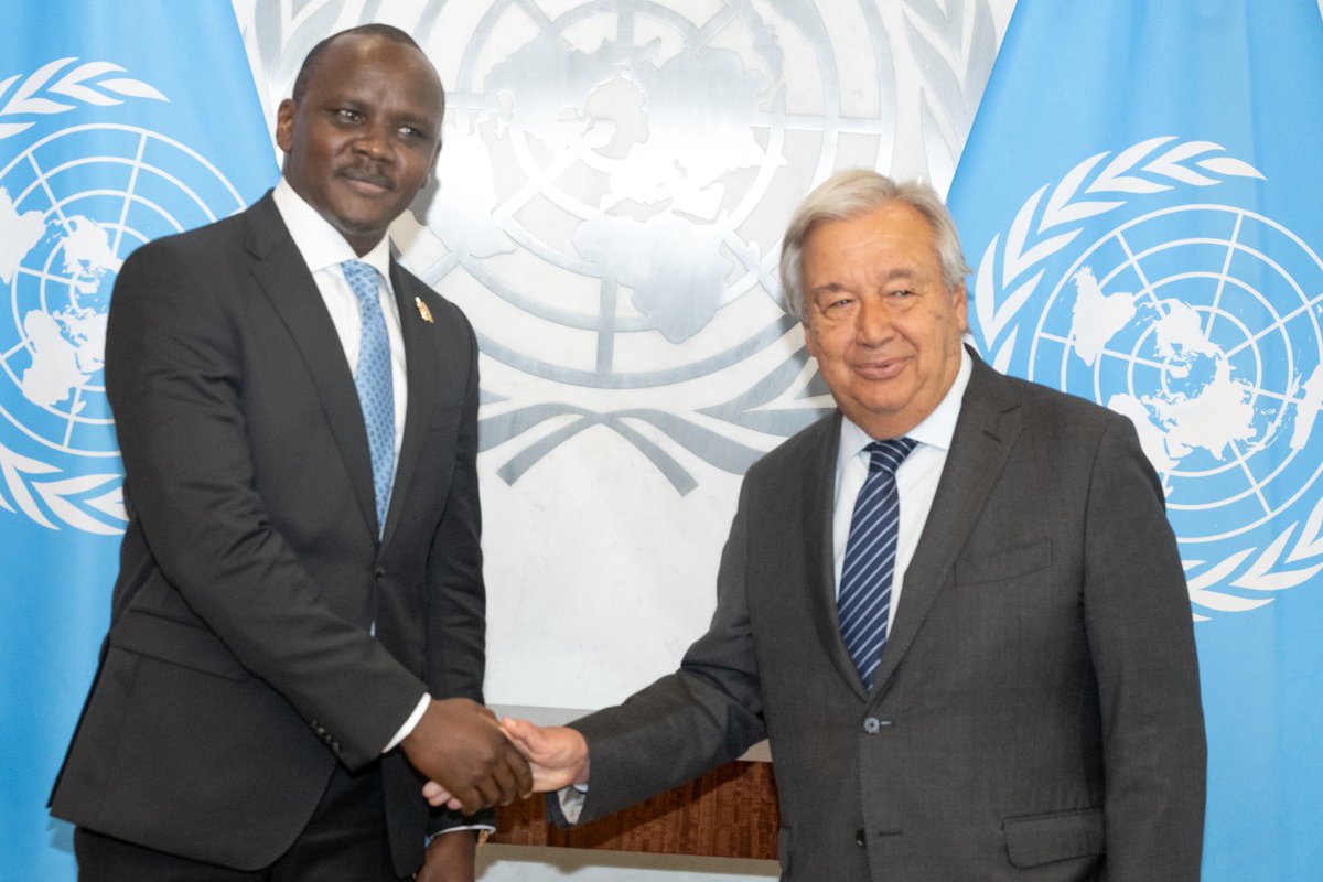 Amb. Ekitela Lokaale (@eelokaale) on Twitter photo This afternoon, I had the honour to present my Letter of Credence to the Secretary General of <a href="/UN/">United Nations</a> Mr. <a href="/antonioguterres/">Antรณnio Guterres</a> at the UN HQs in New York. Kenya and the UN have a long and rich history of cooperation in promoting peace and stability, devt and human rights. Weโll build upon This afternoon, I had the honour to present my Letter of Credence to the Secretary General of <a href="/UN/">United Nations</a> Mr. <a href="/antonioguterres/">Antรณnio Guterres</a> at the UN HQs in New York. Kenya and the UN have a long and rich history of cooperation in promoting peace and stability, devt and human rights. Weโll build upon