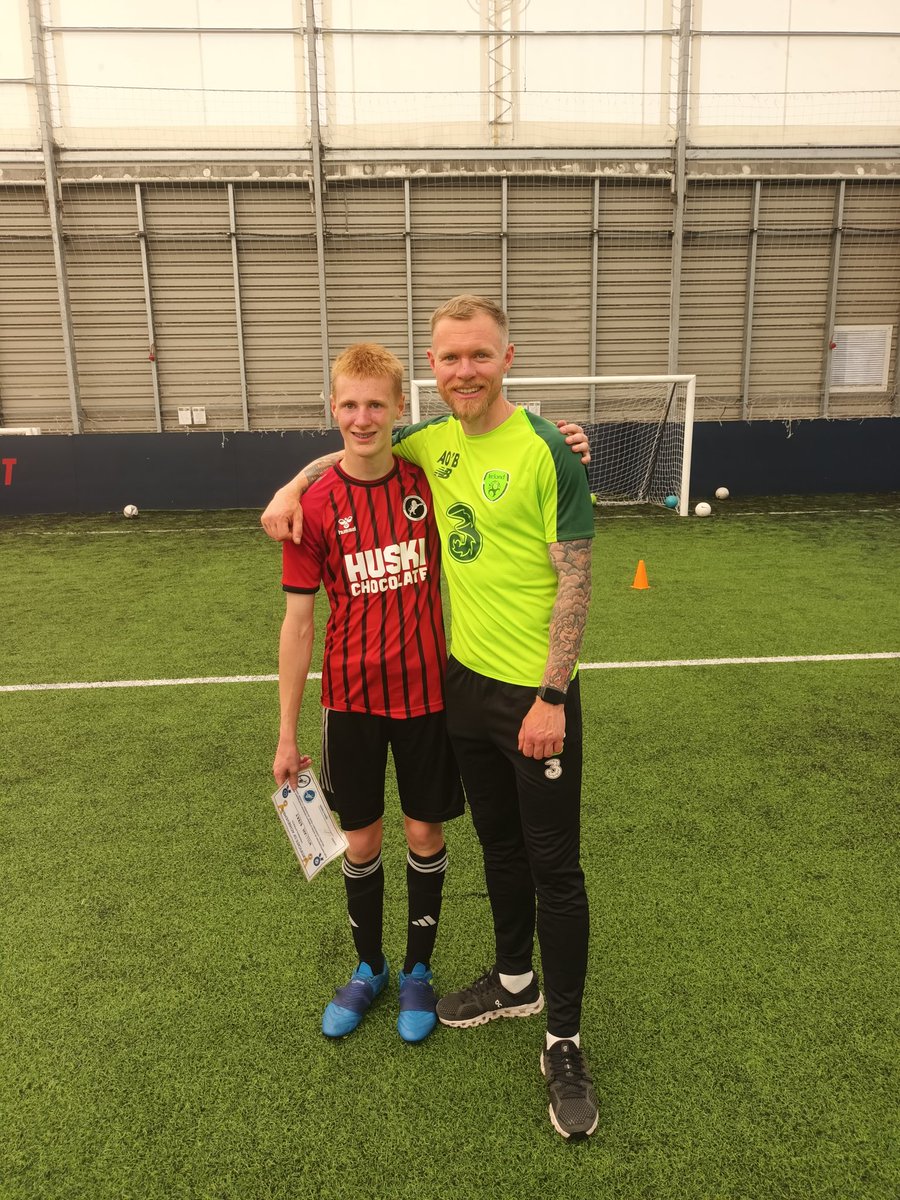 <a href="/AidenObrien22/">Aiden O’Brien</a> <a href="/Millwall_MCT/">Millwall Community Trust</a> William enjoyed the session. He'd like to do it again. 🦁⚽️🥅🎊