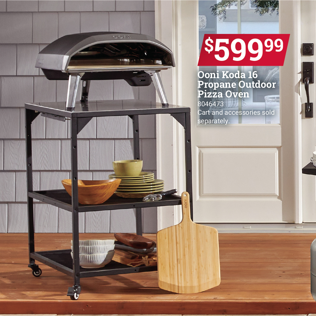 vermacehardware's tweet photo. Turn your patio into your favorite pizza joint with the Ooni Koda 16" pizza oven. Get yours today for only $599.99. Offer valid at participating locations July 31-August 27, 2024. #MyLocalAce https://t.co/2p4Y5raIIe