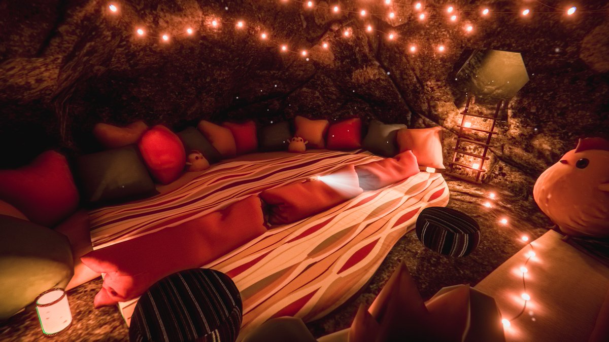 Neomance's tweet photo. Rest And Sleep In A Home With Sunset Views
夕日の見える家で休息と睡眠を

World : Cliffside
Author : Lucifer MStar

World URL :
https://t.co/nnEOVO4HFA

#VRChat #VRC #VRChat_world紹介
#VirtualPhotography #Neo写真 https://t.co/hM6TgbOyT5
