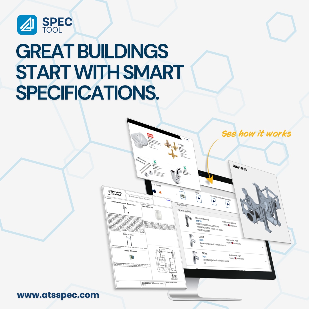 atsspec's tweet photo. With ATS SpecTool, you can create code-compliant, accurate specifications without any cost or catch. Ready to get started? Your next project awaits! 

Get started today! ➡️➡️➡️ https://t.co/NYI2QZze2V

#ATSSpecTool #SpecTool #SmartSpecificationSystem https://t.co/y3EZSnFdIz